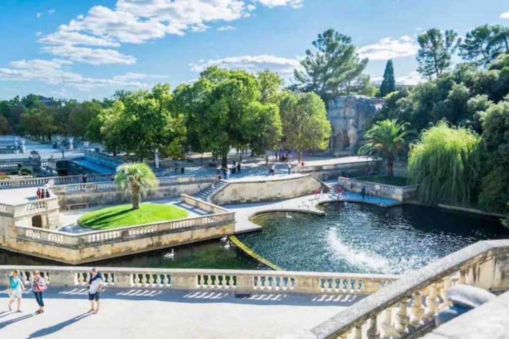 Studio « Le Boheme Chic » Nîmes Exteriör bild